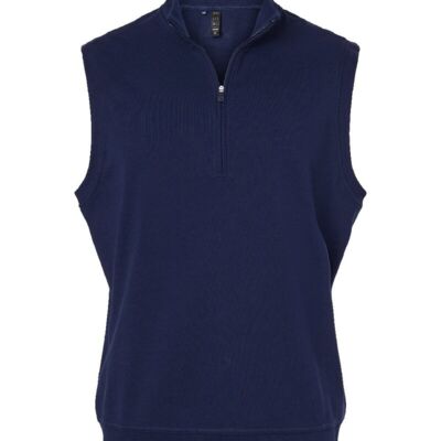 Adidas Men's Club Quarter-Zip Vest A599 Men's Club Quarter-Zip Vest Thumbnail