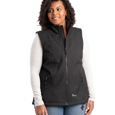 Berne Apparel Ladies' Highland Softshell Vest WVS303 Ladies' Highland Softshell Vest Thumbnail