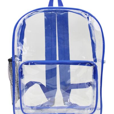 Liberty Bags Large 17" Heavy Duty Clear Backpack 7013 Large 17" Heavy Duty Clear Backpack Thumbnail