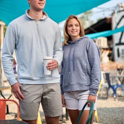 J. America Unisex Electric Fleece Quarter-Zip 8741JA Unisex Electric Fleece Quarter-Zip Thumbnail