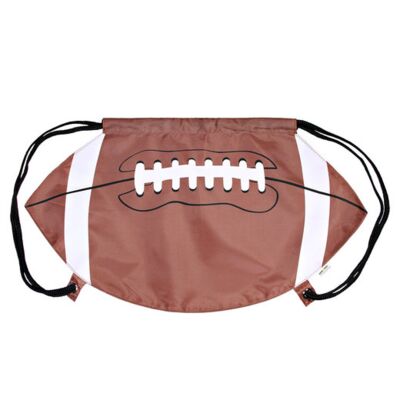 GameTime Football Drawstring Bag BG150 Football Drawstring Bag Thumbnail