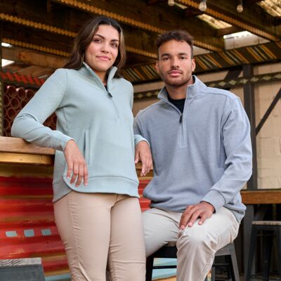 J. America Ladies' Element Fleece Quarter-Zip 8762JA Ladies' Element Fleece Quarter-Zip Thumbnail