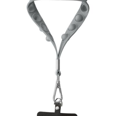 Push Pop Wrist Strap Keychain With Phone Holder Thumbnail