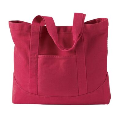 14oz. Pigment-Dyed Large Canvas Tote Thumbnail