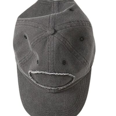 Pigment-Dyed Raw-Edge Patch Baseball Cap Thumbnail