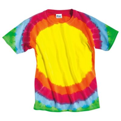 Dyenomite Youth Bullseye Tie-Dyed T-Shirt 20BBE Youth Bullseye Tie-Dyed T-Shirt Thumbnail