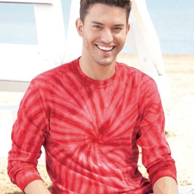 Dyenomite Cyclone Pinwheel Tie-Dyed Long Sleeve T-Shirt 240CY Cyclone Pinwheel Tie-Dyed Long Sleeve T-Shirt Thumbnail