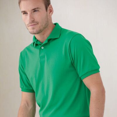 Hanes Men's EcoSmart® Jersey Polo 054X Men's EcoSmart® Jersey Polo Thumbnail
