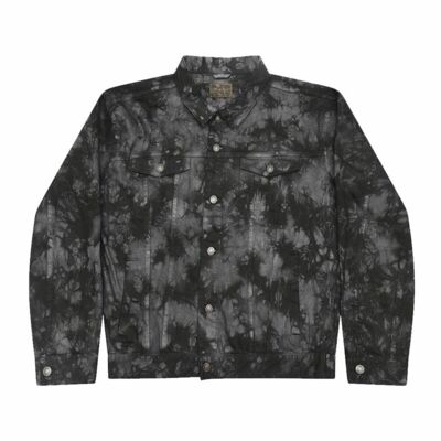 Colortone Unisex Tie-Dyed Denim Jacket 9050 Unisex Tie-Dyed Denim Jacket Thumbnail