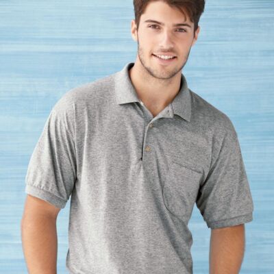 Gildan DryBlend® Jersey Pocket Polo 8900 DryBlend® Jersey Pocket Polo Thumbnail