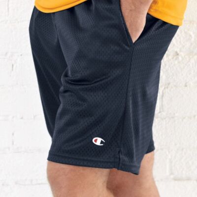 Champion Unisex Polyester Mesh 9" Shorts with Pockets S162 Unisex Polyester Mesh 9" Shorts with Pockets Thumbnail