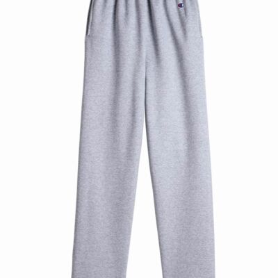 Champion Men's Powerblend® Open-Bottom Sweatpants with Pockets P800 Men's Powerblend® Open-Bottom Sweatpants with Pockets Thumbnail