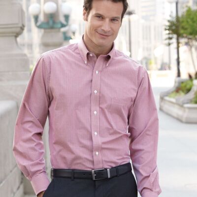 Van Heusen Men's Gingham Check Shirt 13V0225 Men's Gingham Check Shirt Thumbnail