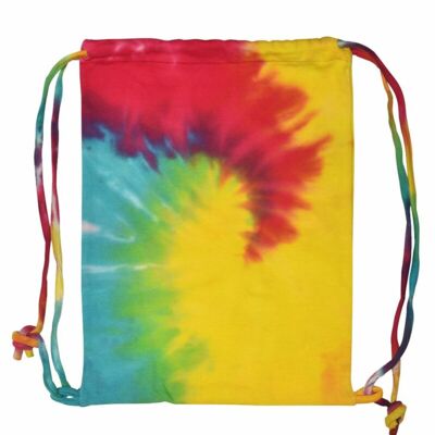 Colortone Tie-Dyed Drawstring Backpack 9500 Tie-Dyed Drawstring Backpack Thumbnail