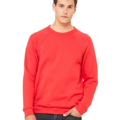 Bella + Canvas Unisex Sponge Fleece Raglan Crewneck Sweatshirt 3901 Unisex Sponge Fleece Raglan Crewneck Sweatshirt Thumbnail
