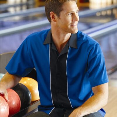 Hilton Men's Quest Bowling Shirt HP2246 Men's Quest Bowling Shirt Thumbnail