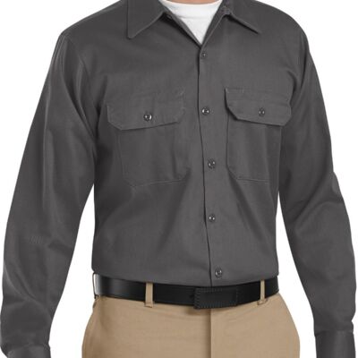 Red Kap Men's Deluxe Heavyweight Cotton Shirt SC70 Men's Deluxe Heavyweight Cotton Shirt Thumbnail