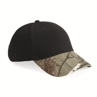 Kati Solid Crown with Camo Bill Cap LC25 Solid Crown with Camo Bill Cap Thumbnail
