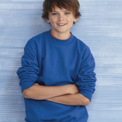 Gildan Youth Heavy Blendâ„¢ Crewneck Sweatshirt 18000B Youth Heavy Blendâ„¢ Crewneck Sweatshirt Thumbnail