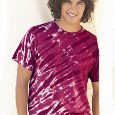 Dyenomite Tiger Stripe Tie-Dyed T-Shirt 200TS Tiger Stripe Tie-Dyed T-Shirt Thumbnail