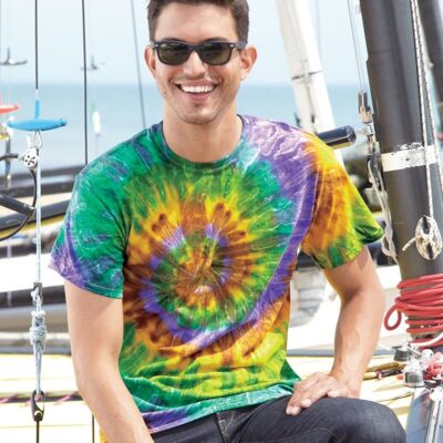 Dyenomite Ripple Tie-Dyed T-Shirt 200RP Ripple Tie-Dyed T-Shirt Thumbnail