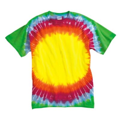 Dyenomite Bullseye Tie-Dyed T-Shirt 200BE Bullseye Tie-Dyed T-Shirt Thumbnail