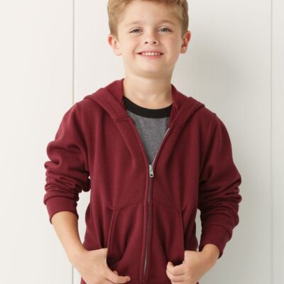 Jerzees Youth NuBlend® Full-Zip Hooded Sweatshirt 993BR Youth NuBlend® Full-Zip Hooded Sweatshirt Thumbnail