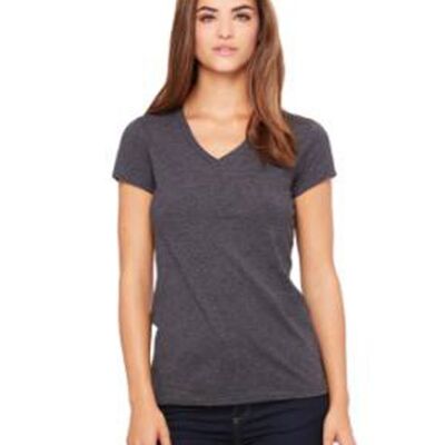 Bella + Canvas Women’s Jersey V-Neck Tee 6005 Women’s Jersey V-Neck Tee Thumbnail