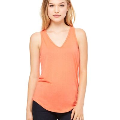 Bella + Canvas Women's Flowy V-Neck Tank 8805 Women's Flowy V-Neck Tank Thumbnail