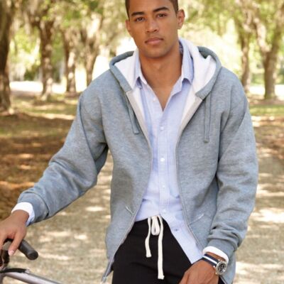 J. America Men's Premium Full-Zip Hooded Sweatshirt 8821 Men's Premium Full-Zip Hooded Sweatshirt Thumbnail