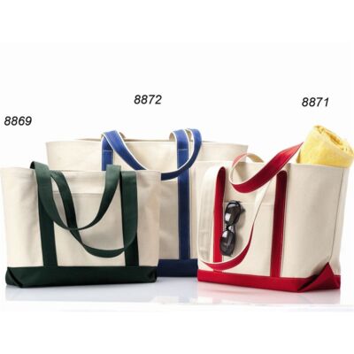 Liberty Bags Windward Large Cotton Canvas Classic Resort Tote 8871 Windward Large Cotton Canvas Classic Resort Tote Thumbnail