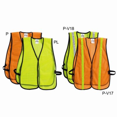 Kishigo Unisex P-Series Mesh Vest PL-V17-V18 Unisex P-Series Mesh Vest Thumbnail