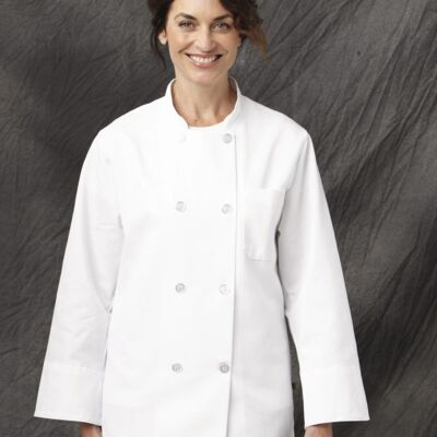 Chef Designs Eight Pearl Button Chef Coat 0403 Eight Pearl Button Chef Coat Thumbnail