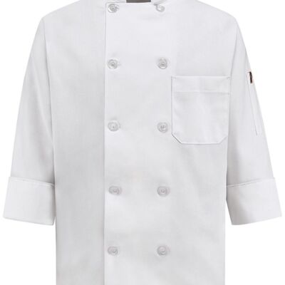 Chef Designs Women's Ten Button Chef Coat 0401 Women's Ten Button Chef Coat Thumbnail