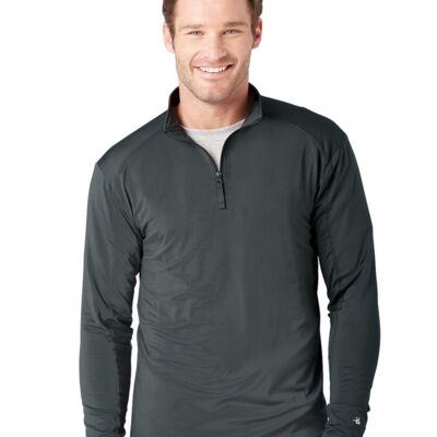 Badger Men's Lightweight Quarter-Zip Pullover 4280 Men's Lightweight Quarter-Zip Pullover Thumbnail
