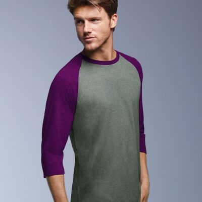 Anvil Triblend Raglan Three-Quarter Sleeve T-Shirt 6755 Triblend Raglan Three-Quarter Sleeve T-Shirt Thumbnail