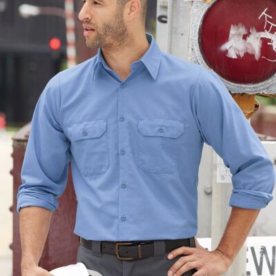 Red Kap Men's Ripstop Long Sleeve Shirt SY50 Men's Ripstop Long Sleeve Shirt Thumbnail