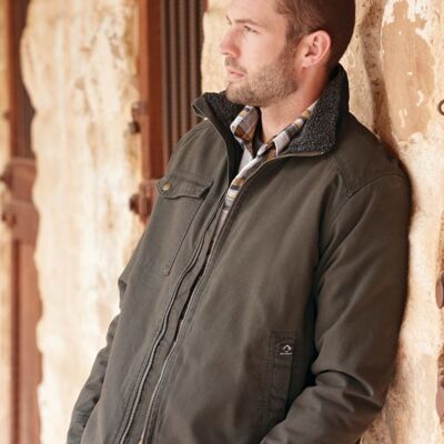 DRI DUCK Men's Endeavor Canyon Cloth™ Canvas Jacket with Sherpa Lining 5037 Men's Endeavor Canyon Cloth™ Canvas Jacket with Sherpa Lining Thumbnail
