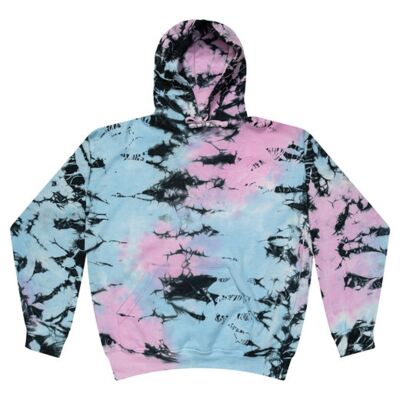 Tie-Dye Adult Tie-Dyed Pullover Hooded Sweatshirt CD877 Adult Tie-Dyed Pullover Hooded Sweatshirt Thumbnail