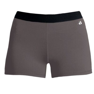 Badger Girls' Pro-Compression Shorts 2629 Girls' Pro-Compression Shorts Thumbnail