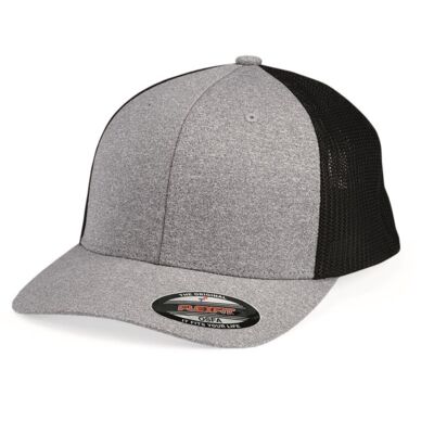 Flexfit by Yupoong Mélange Trucker Cap 6311 Mélange Trucker Cap Thumbnail