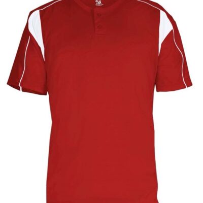Alleson Athletic Men's B-Core Pro Placket Jersey 7937 Men's B-Core Pro Placket Jersey Thumbnail