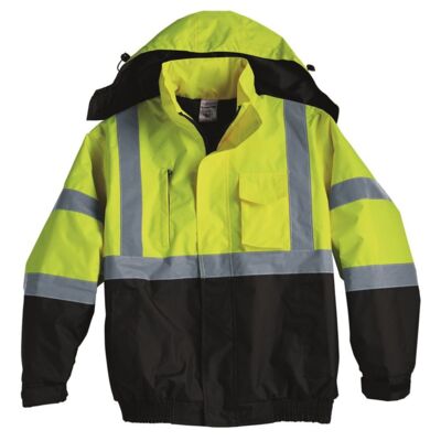 Kishigo Unisex Economy Bomber Jacket JS121-122 Unisex Economy Bomber Jacket Thumbnail