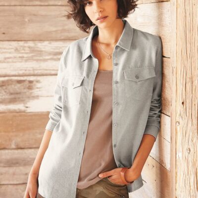 Burnside Women's Solid Flannel Shirt 5200 Women's Solid Flannel Shirt Thumbnail