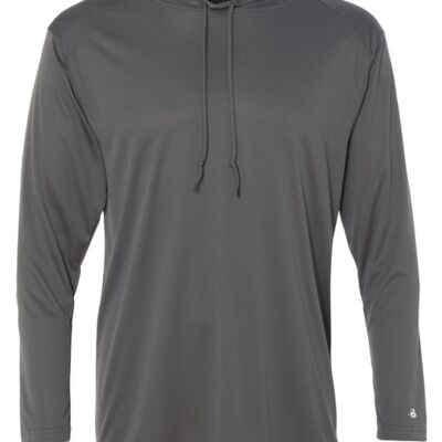 Unisex B-Core Long-Sleeve Performance Hooded T-Shirt Thumbnail