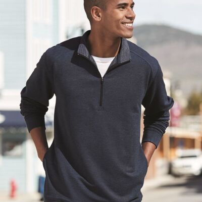 J. America Men's Omega Stretch Quarter-Zip Pullover 8434 Men's Omega Stretch Quarter-Zip Pullover Thumbnail