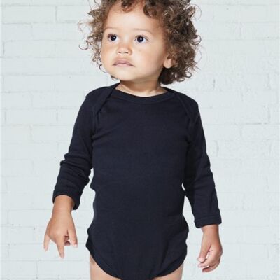 Rabbit Skins Infant Long Sleeve Baby Rib Bodysuit 4411 Infant Long Sleeve Baby Rib Bodysuit Thumbnail