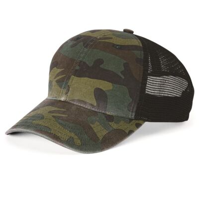 Richardson Garment Washed Printed Trucker Cap 111P Garment Washed Printed Trucker Cap Thumbnail