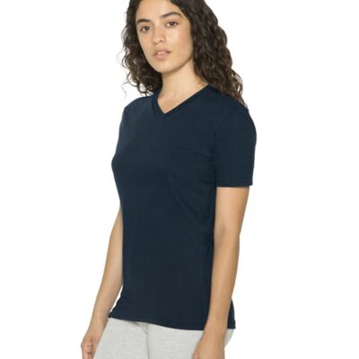 American Apparel Women's Fine Jersey Classic V-Neck Tee 2356W Women's Fine Jersey Classic V-Neck Tee Thumbnail