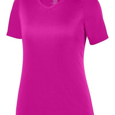 Augusta Sportswear Girls' Attain Wicking V-Neck T-Shirt 2793 Girls' Attain Wicking V-Neck T-Shirt Thumbnail